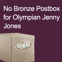 Bronze Postbox Turned Down for Olympian Jenny Jones...