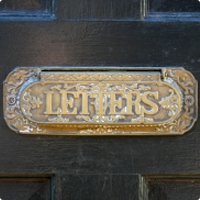 Need a Letterbox....tired of your traditional Letterplate?