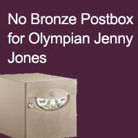 Bronze Postbox Turned Down for Olympian Jenny Jones...