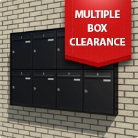 Clearance on a selection of our Multiple Letterbox Banks!!!