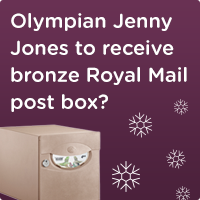 South Gloucestershire Council request Royal Mail bronze Postbox in Olympian Jenny Jones honour