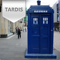 Homeowner Builds His Own Dr Who Art Deco Postbox